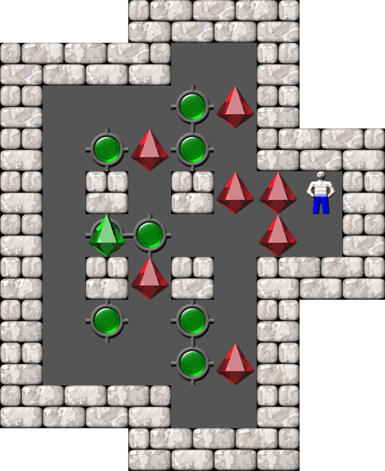 Sokoban Serg Belyaev 5 level 31